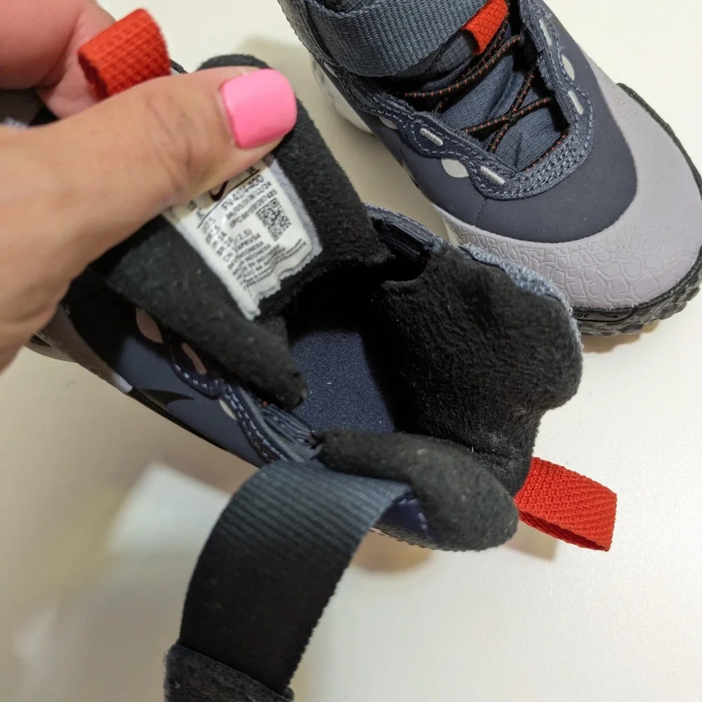 Nike Terrascout PS 8C Thunder Blue Grey Kids Boots FV4174-400 Outdoor Toddler